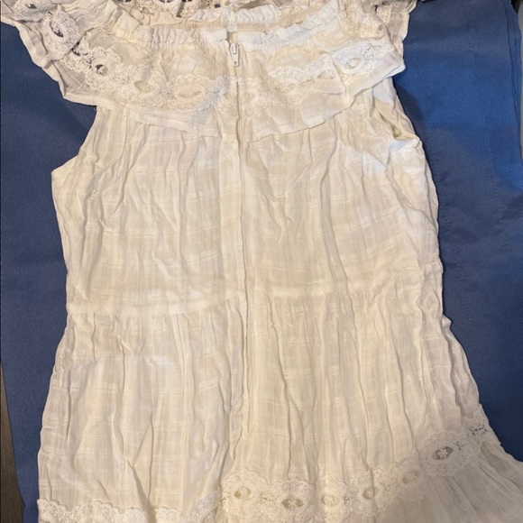 Xhilaration White Lined Off the Shoulder Dress - Picture 1 of 2